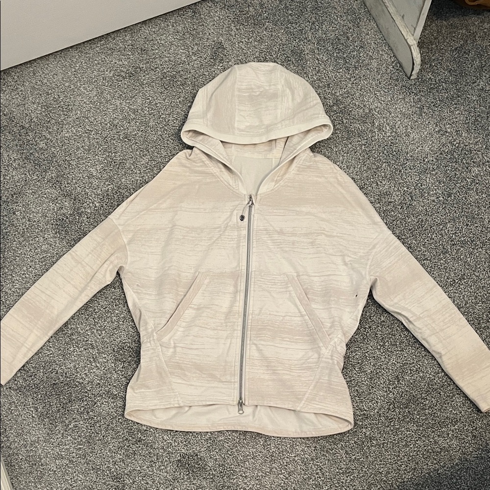 lululemon athletica Cream Hoodie